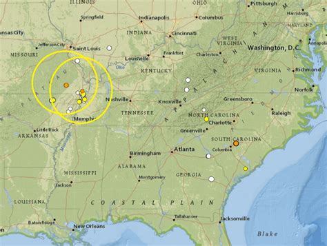 Earthquakes Rattle Southern Missouri near New Madrid, Home of Violent ...