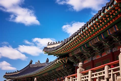 Korea Temple City In Korea Background, Architecture, Gyeongbokgung ...