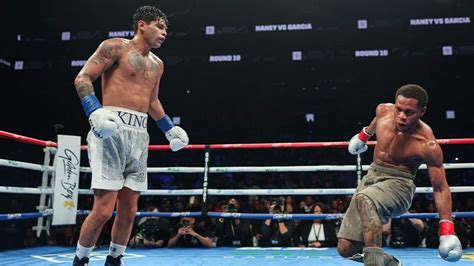 Ryan Garcia drops Devin Haney three times in stunning win - World ...