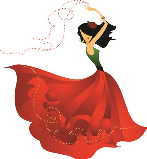 Cartoon Dance Pictures | Spanish dancer, Dancing drawings, Dance vector