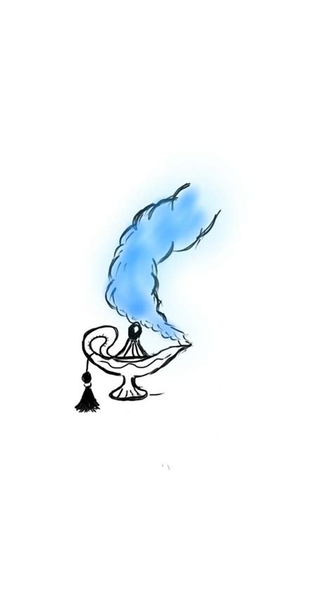 Genie Bottle Drawing | Free download on ClipArtMag