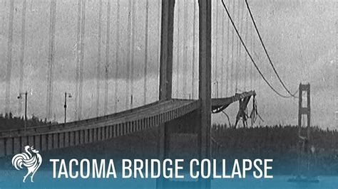 Tacoma Bridge Collapse: The Wobbliest Bridge in the World? (1940) | Brit... | Tacoma bridge ...