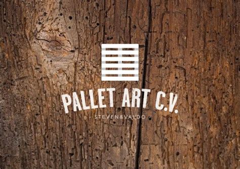 Pallet Art C.V. on Behance in Branding | Pallet art, Logo design, Pallet