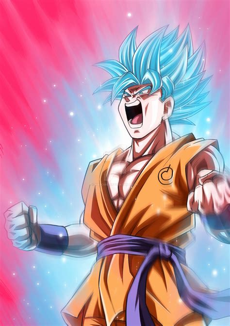 Goku Super Saiyan Blue And God Wallpapers - Wallpaper Cave