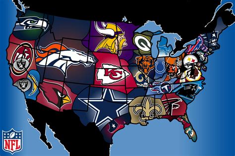 US Map | NFL Teams