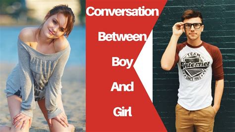 English Speaking Practice | Conversation Between Boy And Girl | लड़का और लड़की की बीच बातचीत ...