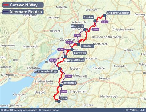 Cotswold Way | Maps & Routes - TMBtent