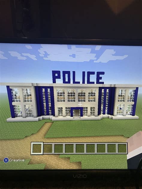 Police Station in Minecraft