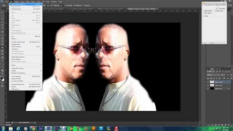 Mirror Effect PhotoShop CS6 Tutorial - YouTube