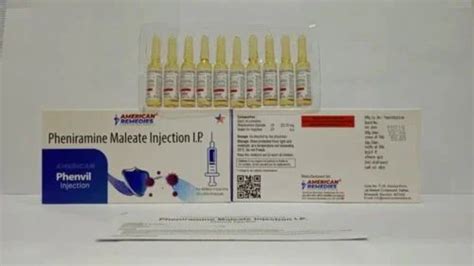 Pheniramine Maleate 22.75mg at Rs 6/vial | Pharmaceutical Tablets in Surat | ID: 2851272573591