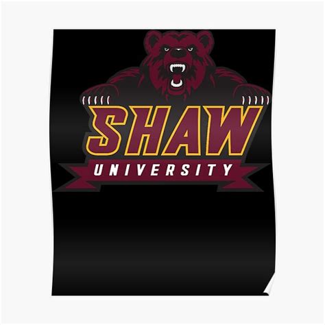 "Shaw university logo" Poster for Sale by DilanDiaz | Redbubble