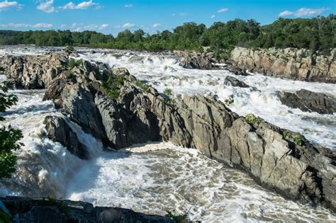 Great Falls, Potomac River as seen from Virginia