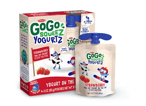 GOGO SQUEEZ YOGURTZ STRAWBERRY Reviews 2021