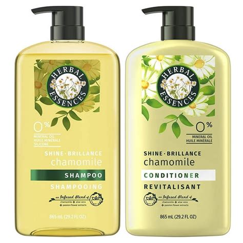 Herbal Essences Shine Chamomile Shampoo and Conditioner Set, 29.2 oz - Walmart.com - Walmart.com