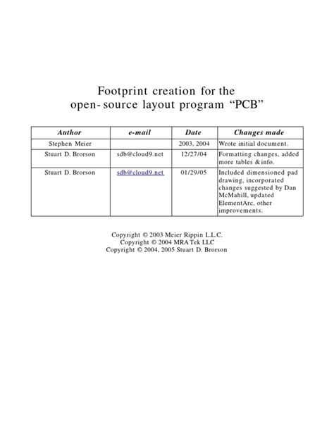 Footprint Creation PCB | PDF | Printed Circuit Board | Computer Engineering