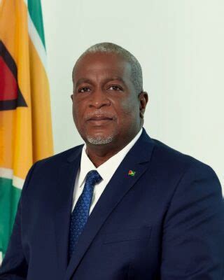 The prime minister of Guyana | Symbol Hunt