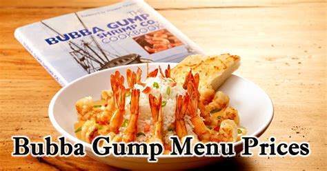 Bubba Gump Menu Prices | All Seafood & Shrimps Menu and Prices List