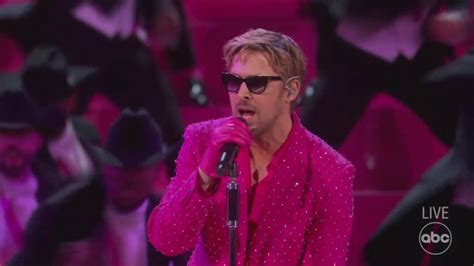 Ryan Gosling Performance Oscars 2024 Performance - Andree Annamaria