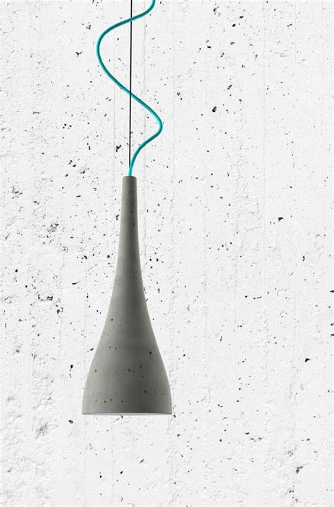 FLOS concrete pendant lamp inspired by Ocun bud. by Tomas Vacek, via Behance | Concrete pendant ...