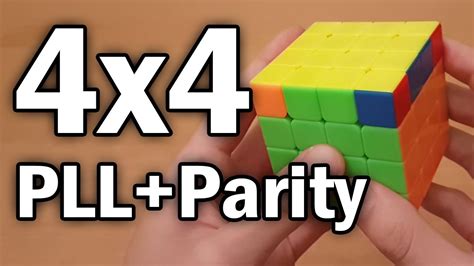 4x4 Rubik's Cube: Best PLL Parity Method & Tricks - YouTube