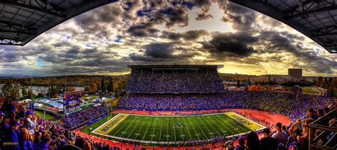 Husky Stadium Panorama - Washington football | This is a pan… | Flickr