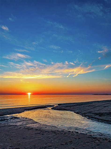 Sauble Beach Sunset 5 Photograph by Steve Harrington - Fine Art America