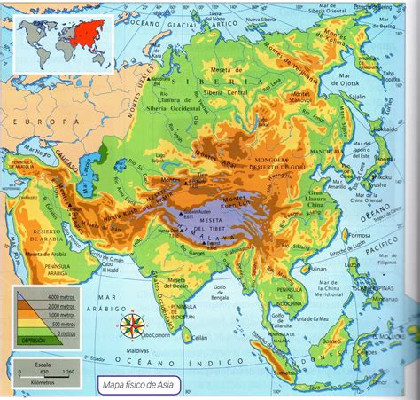 Geografía física de Asia - TU GUÍA DE APRENDIZAJE