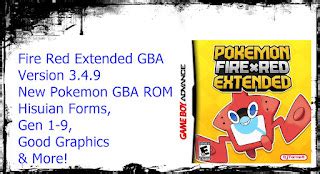 New Pokemon GBA ROM with Hisuian Forms, Gen 9, Good Graphics & More ...