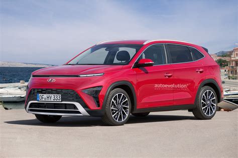 2023 Hyundai Kona Rendered With More Restrained Front-End Styling - autoevolution