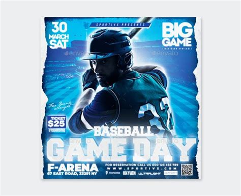 10 Best Baseball Flyer Templates PSD • PSD design