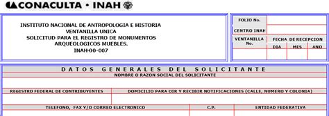 Planos de Formato inah, en Varios - Planillas de cálculo en PlanosPara