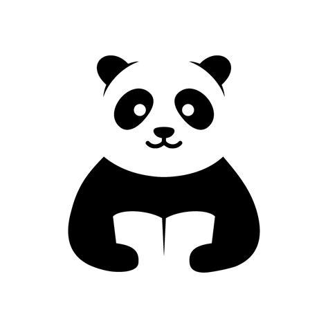 panda logo reading a book vector flat style 28574018 Vector Art at Vecteezy