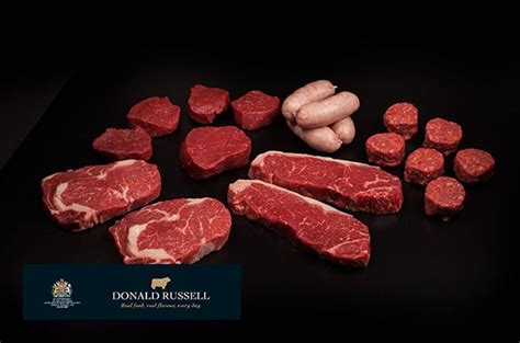 Donald Russell steak selection – itison