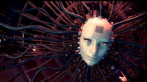 AI Artificial Intelligence Sci Fi Animated, Types of Machine Learning ...