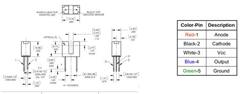 diodes - Using an optical switch with 5 terminals as a sensor ...