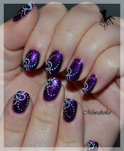 #nail #nails #nailart | Purple nail art, Purple nails, Elegant nail designs