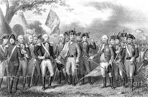 Battle Of Yorktown, Virginia, American Drawing by Print Collector - Fine Art America