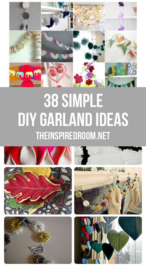 38 DIY Garlands - The Inspired Room