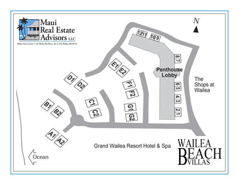 Wailea Beach Villas Resort Map - Printable Maps Online