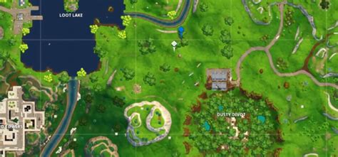 'Fortnite' Dusty Divot Treasure Map Location & Named Locations Week 7 Guide