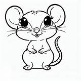 Pretty Mouse coloring Page  Download Print Or Color Online For Free sketch template
