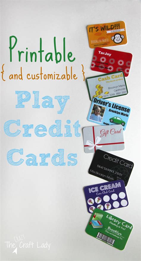 Navy Federal Credit Union North Charleston Sc: Free Printable Fake Credit Cards For Kids