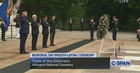 Memorial Day Wreath-Laying Ceremony | May 25, 2020 | C-SPAN.org