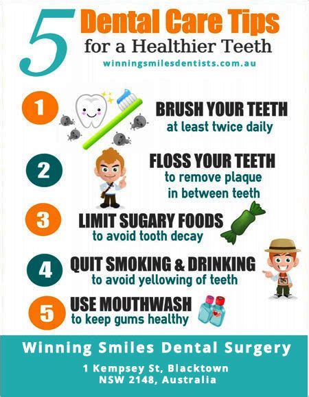 5 Dental Care Tips For Healthier Teeth ‪#‎DentalCare‬ ‪#‎TeethTips ...