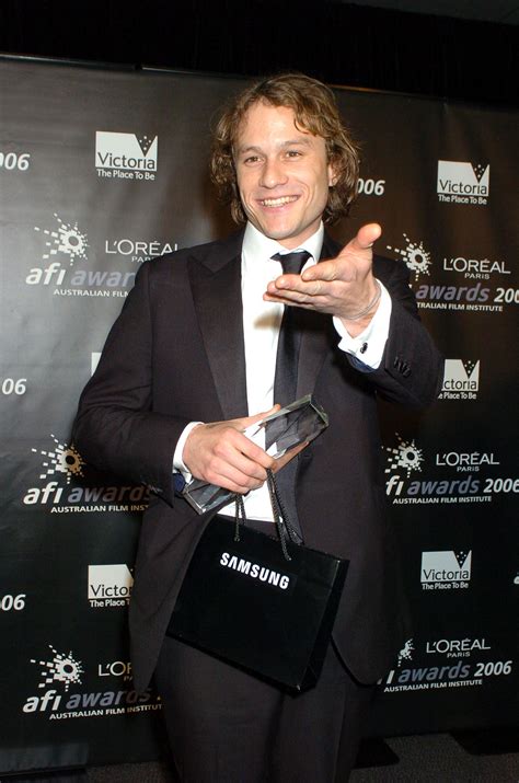 Five years ago today... Wish you were here, Heath Ledger. (Pictured at ...