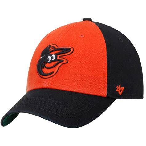 Baltimore Orioles '47 Franchise Batting Practice Fitted Hat - Orange/Black