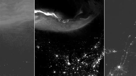 NASA satellite captures northern lights phenomenon