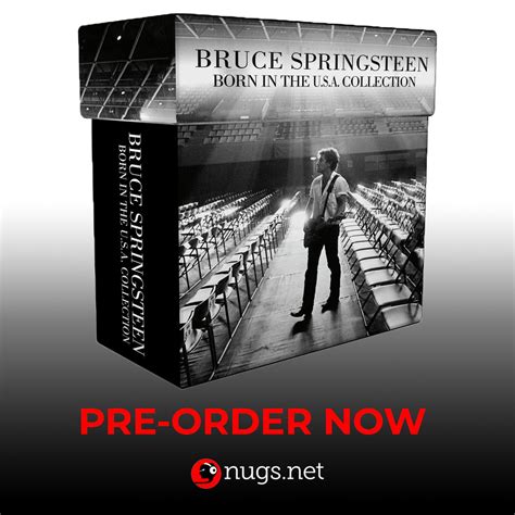 Pre-Order Born in the U.S.A. Tour CD Collection | Bruce Springsteen