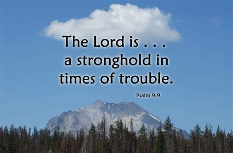 A Stronghold in Times of Trouble - Psalm 9:9-10 - A Clay Jar