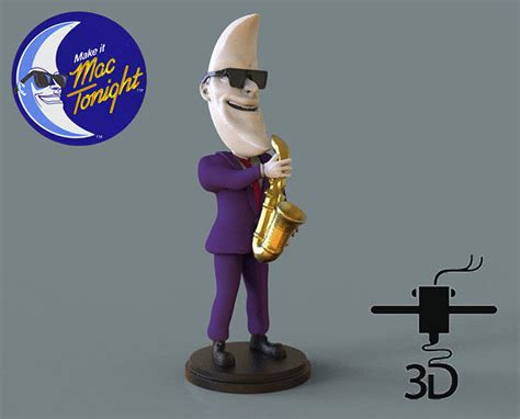 Mac Tonight 3D model 3D printable | CGTrader